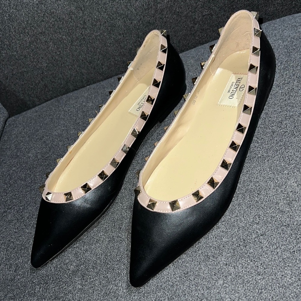 Valentino studded flats